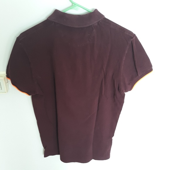American Eagle Maroon Small Polo - Picture 3 of 5